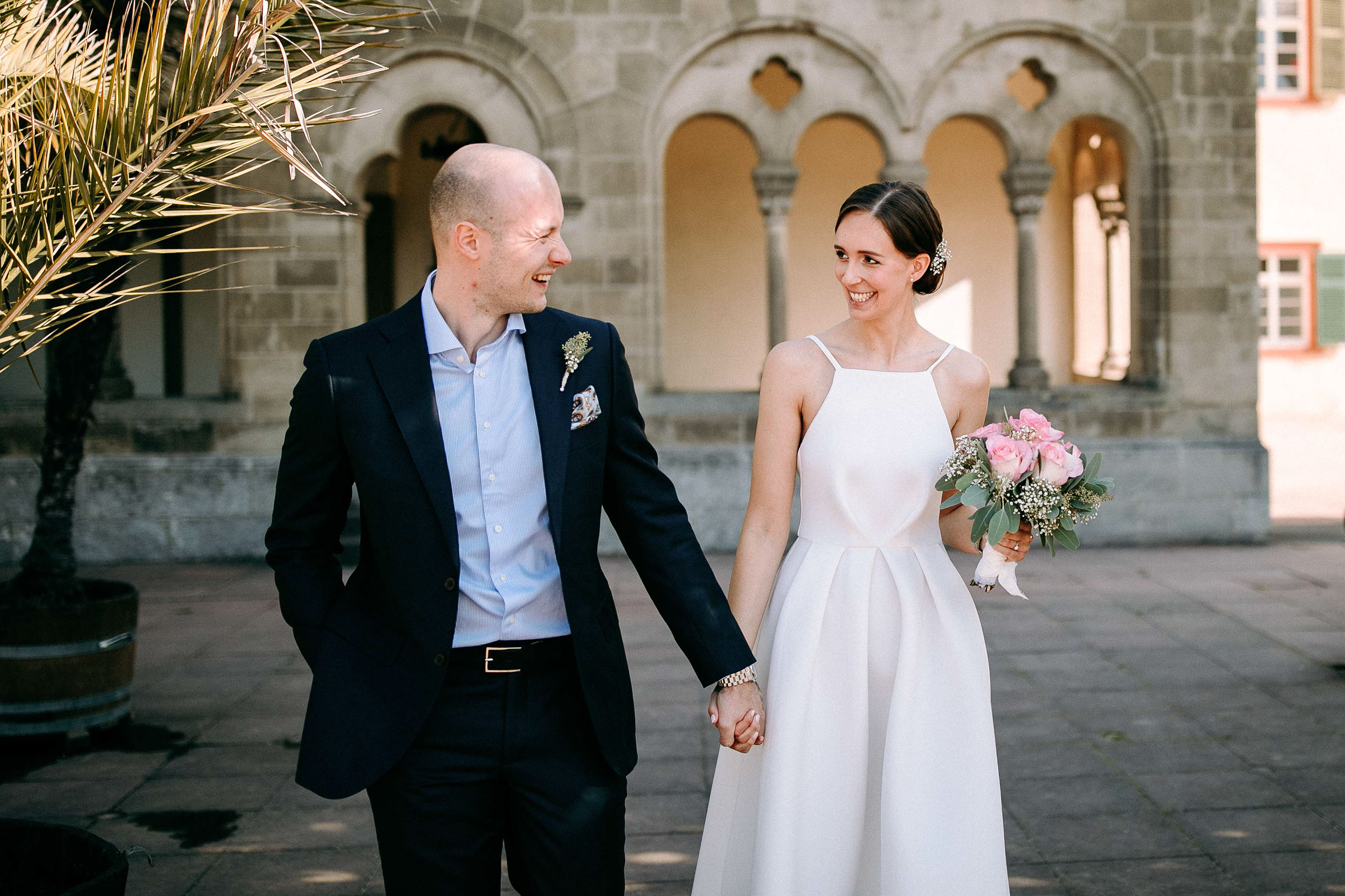 Standesamtliche Trauung im Louissaal Bad Homburg. Hochzeitsfotos in Bad Homburg.