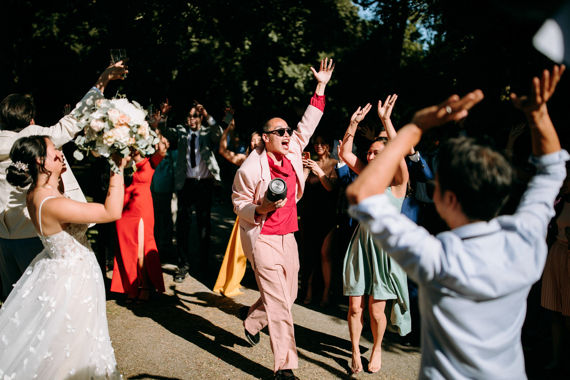 Das Brunnenwärterhaus in Bad Nauheim ist eine naturnahe Hochzeitslocation mit Parkgarten, freier Trauung unter Linden und Zeltfeiern
