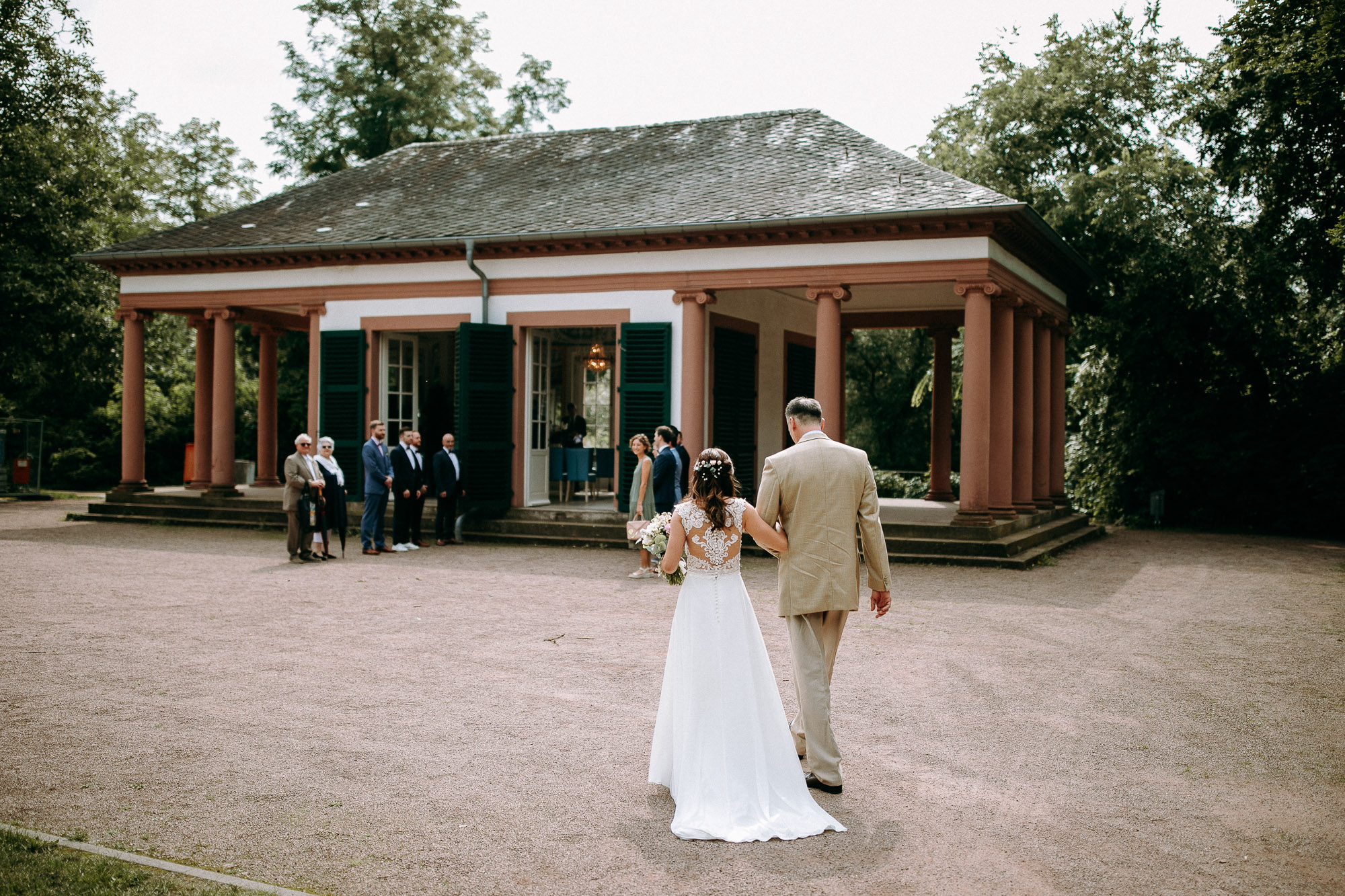 Standesamtliche Trauung im Standesamt Aschaffenburg - Nilkheimer Park