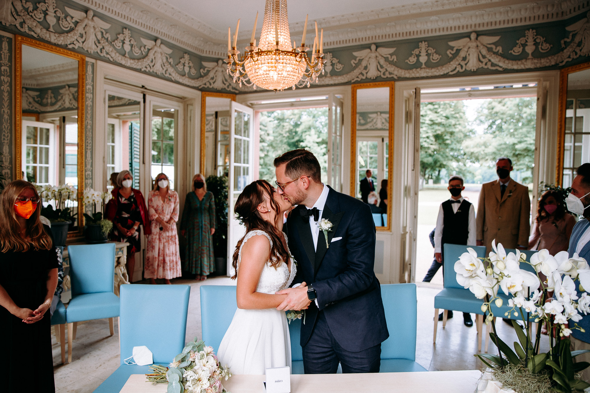 Standesamtliche Trauung im Standesamt Aschaffenburg - Nilkheimer Park