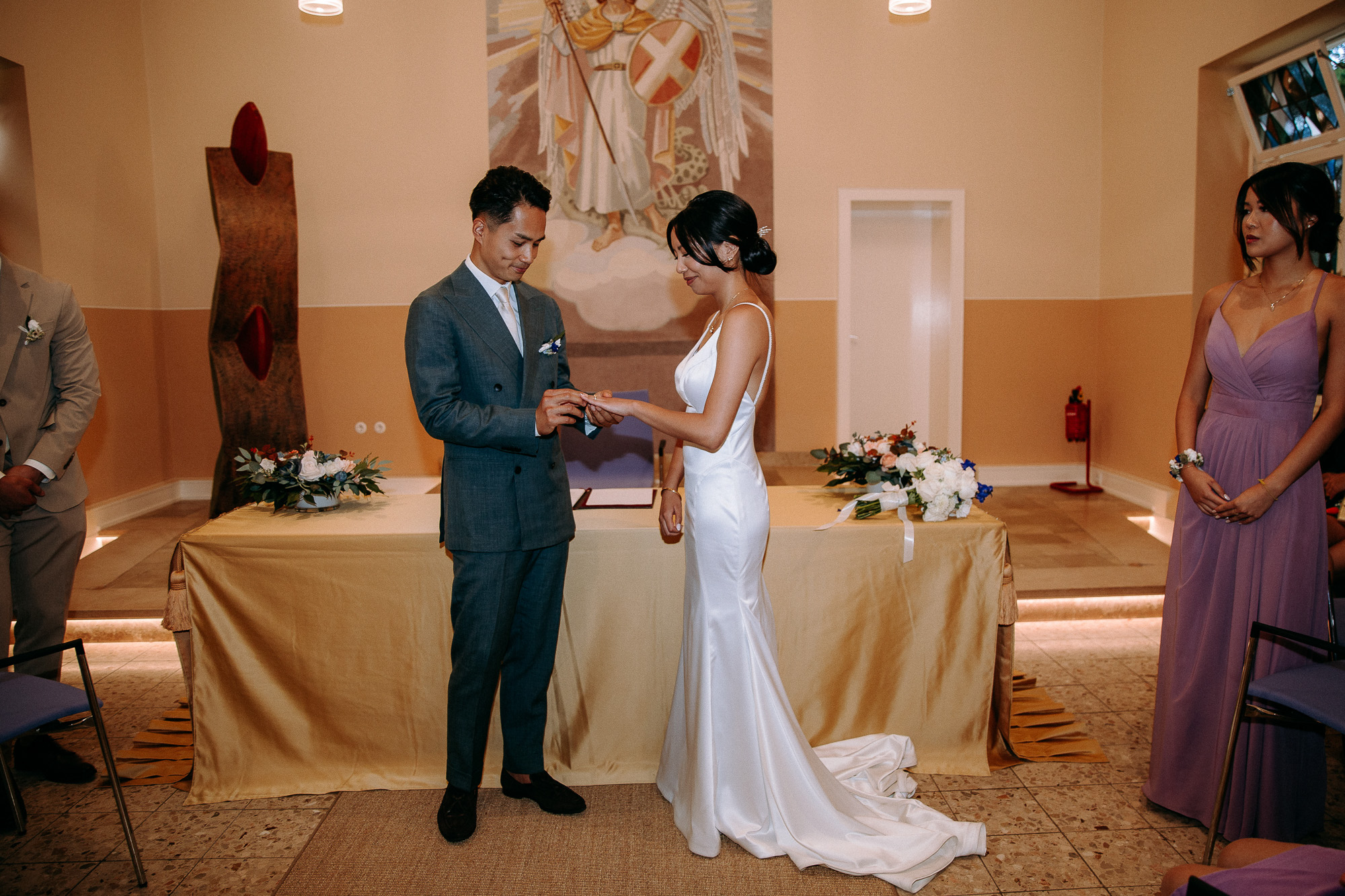 Standesamtliche Trauung im Dorischen Tempel in Bad Homburg