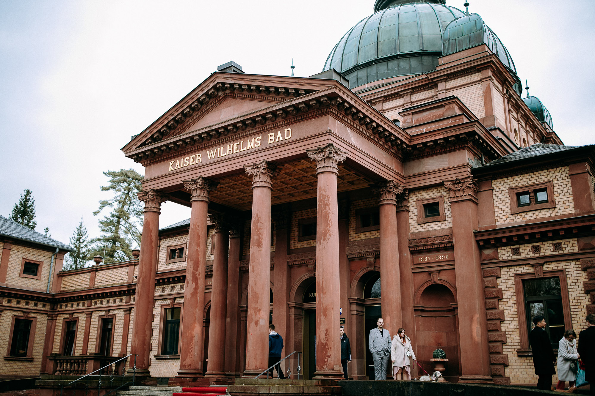 Standesamtliche Trauung im Kaiser-Wilhelms-Bad in Bad Homburg