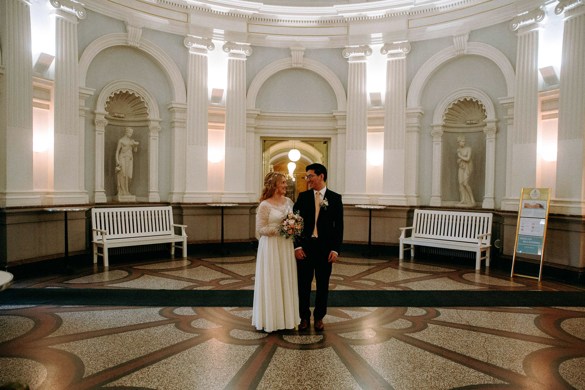 Standesamtliche Trauung im Kaiser-Wilhelms-Bad in Bad Homburg