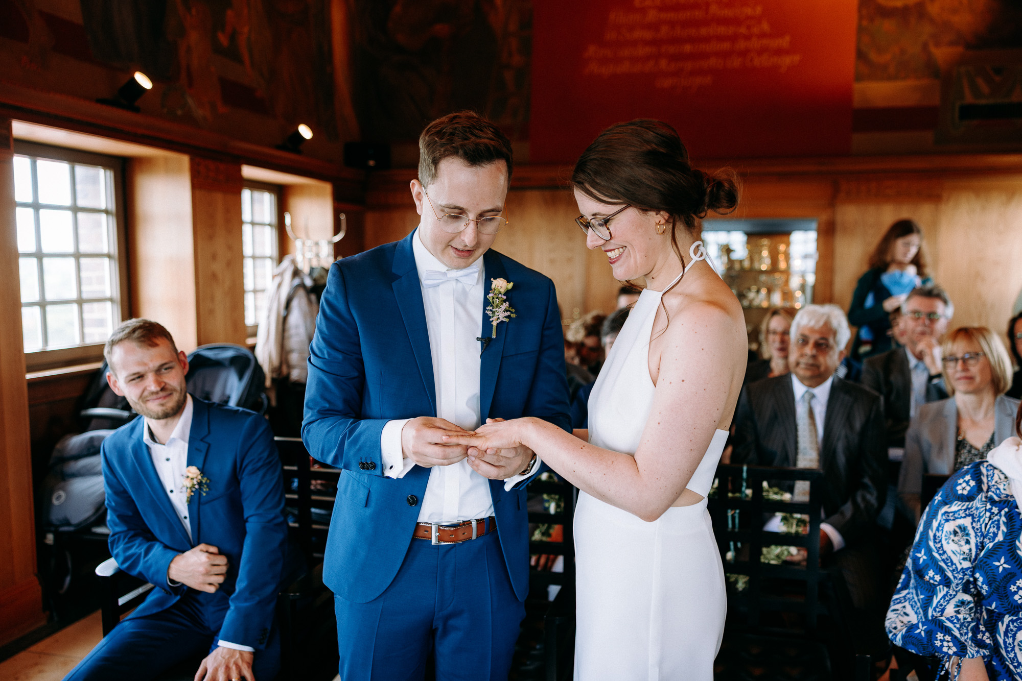 Standesamtliche Trauung im Standesamt Hochzeitsturm Darmstadt