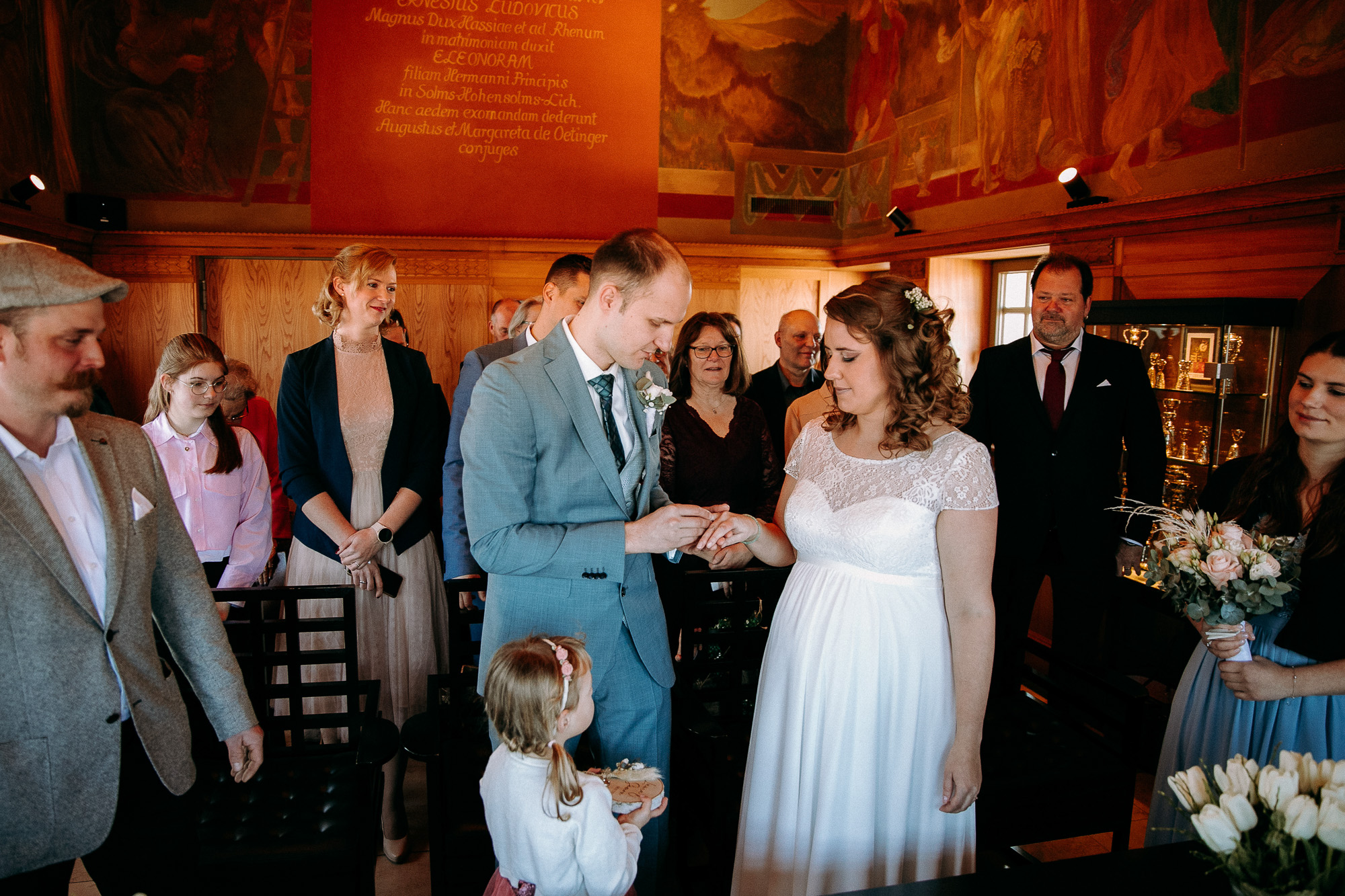 Standesamtliche Trauung im Standesamt Hochzeitsturm Darmstadt