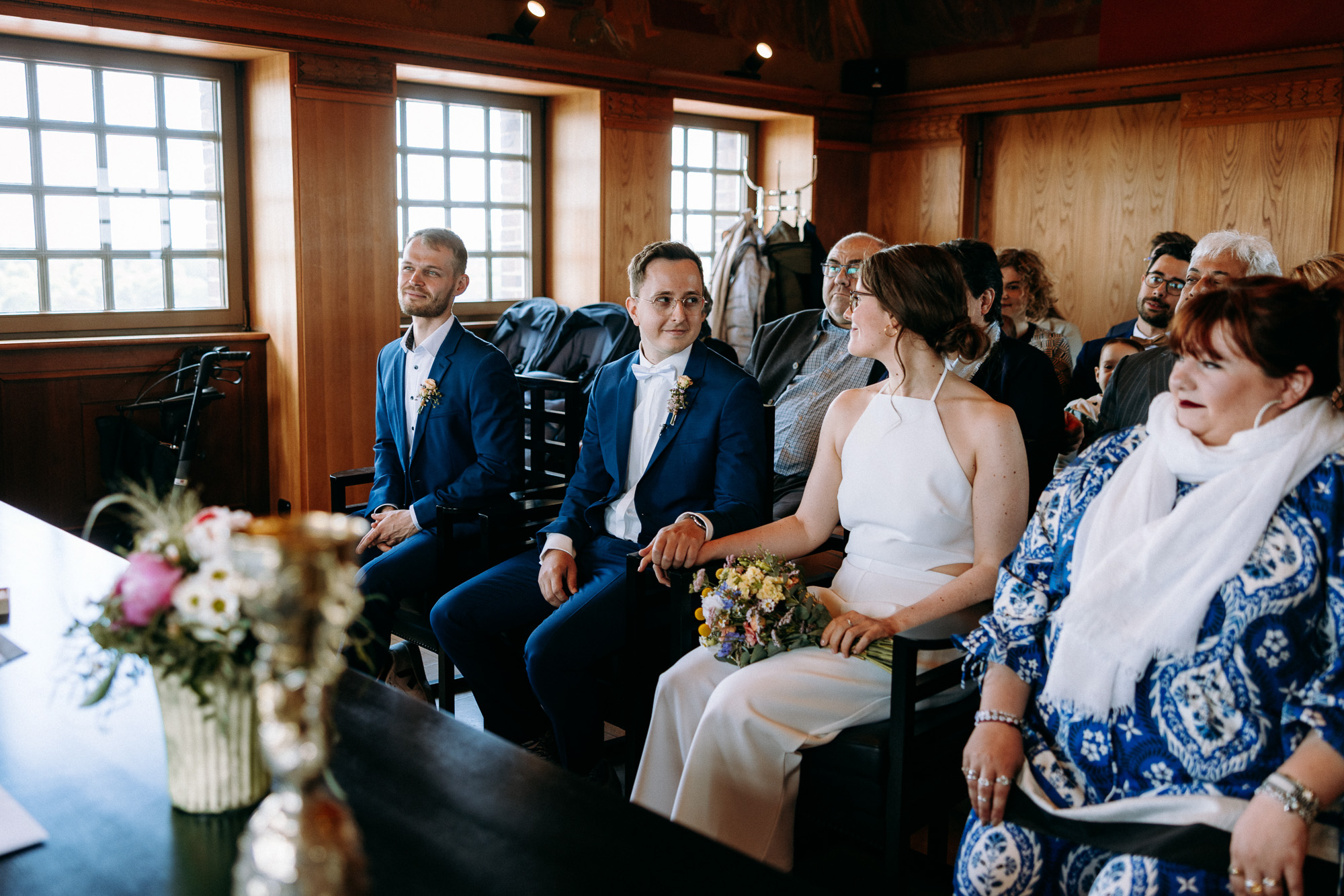 Standesamtliche Trauung im Standesamt Hochzeitsturm Darmstadt
