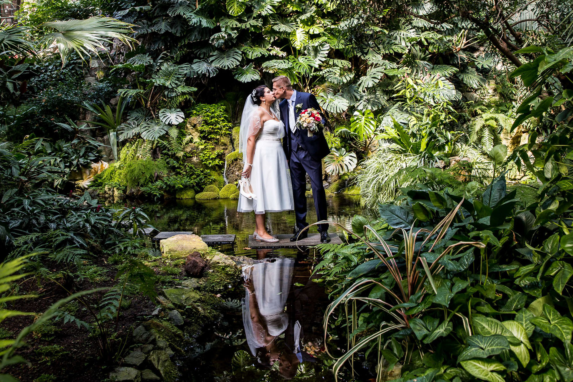 Standesamtliche Trauung im Standesamt Palmengarten in Frankfurt