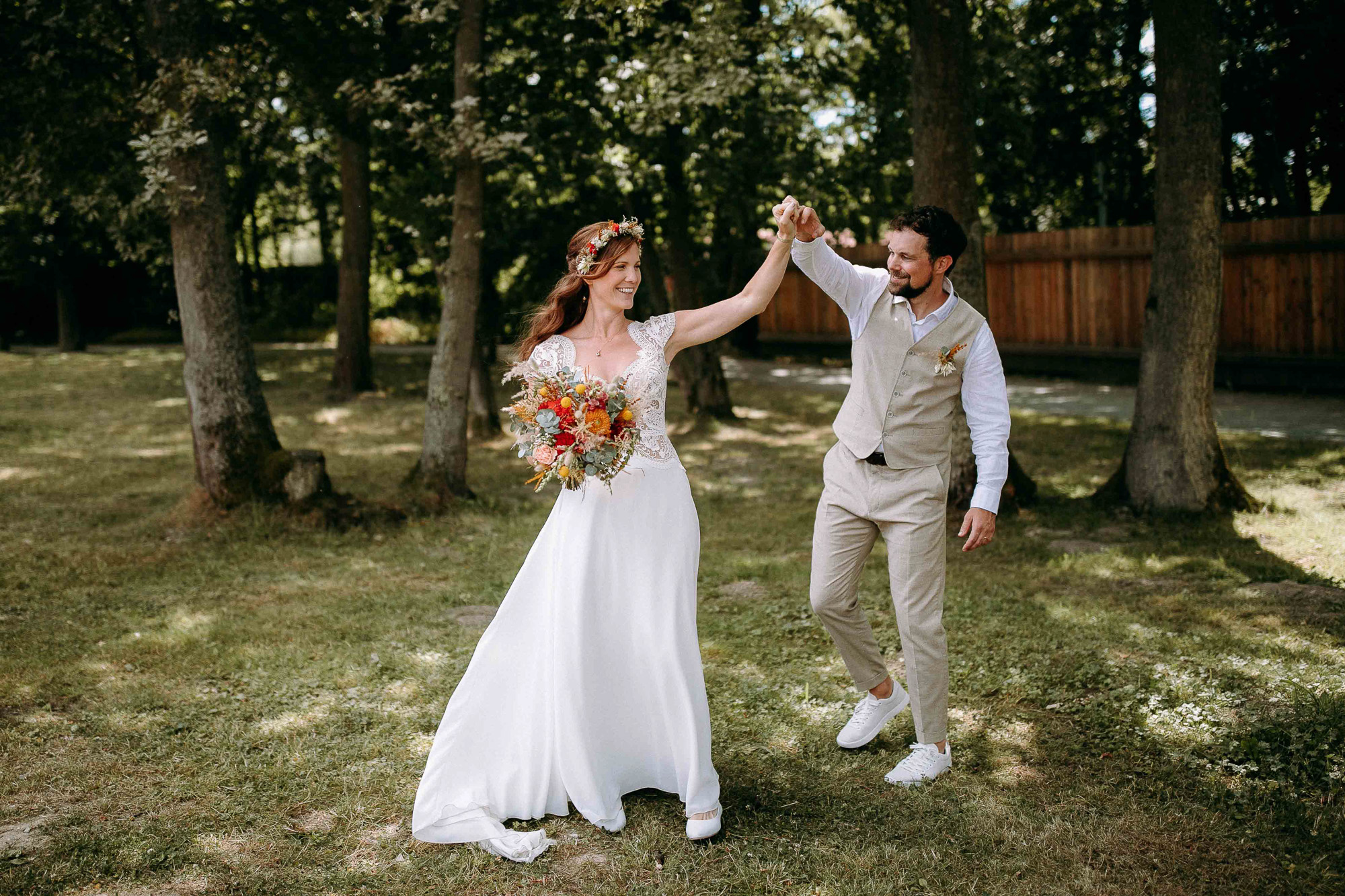 Standesamtliche Traung im Hessenpark in Neuanspach. 