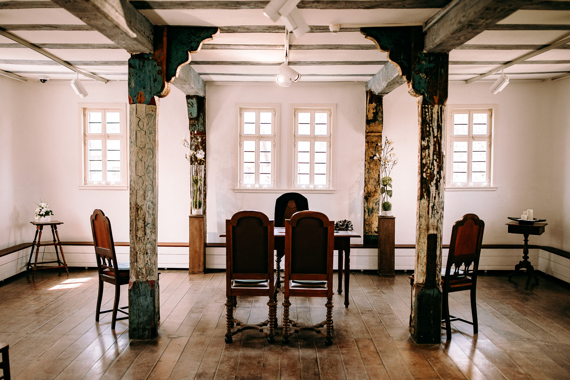 Standesamtliche Traung im Hessenpark in Neuanspach. 