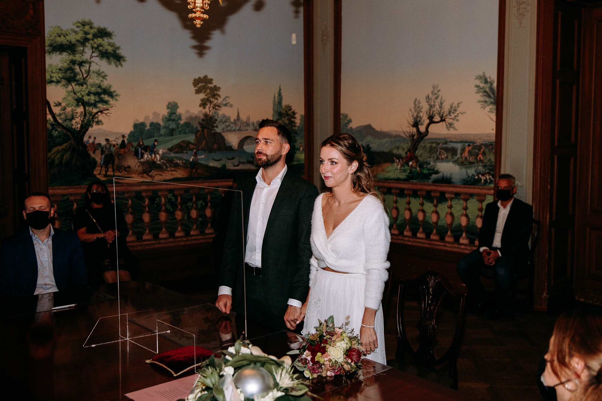 Standesamtliche Trauung im Standesamt Schloss Philippsruhe Hanau