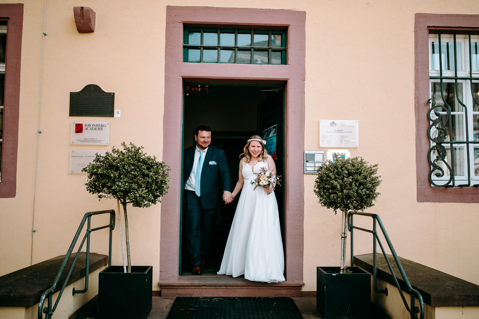 Standesamtliche Trauung im Standesamt Kronberg im Taunus