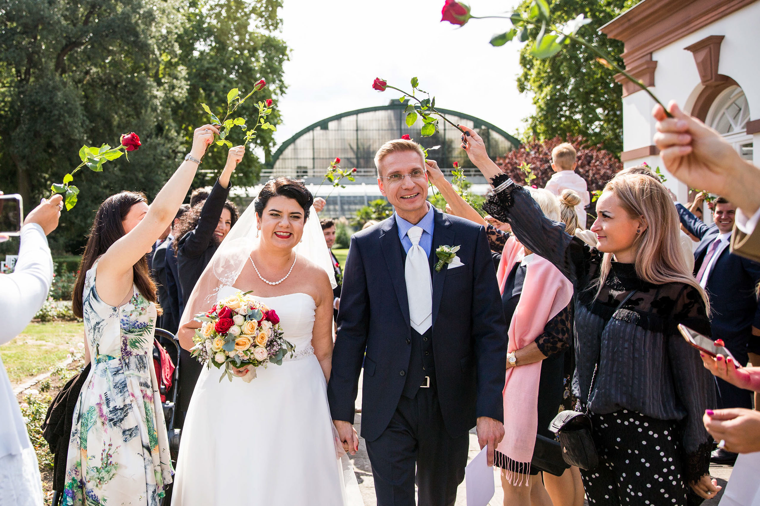 Standesamtliche Trauung im Palmengarten Frankfurt