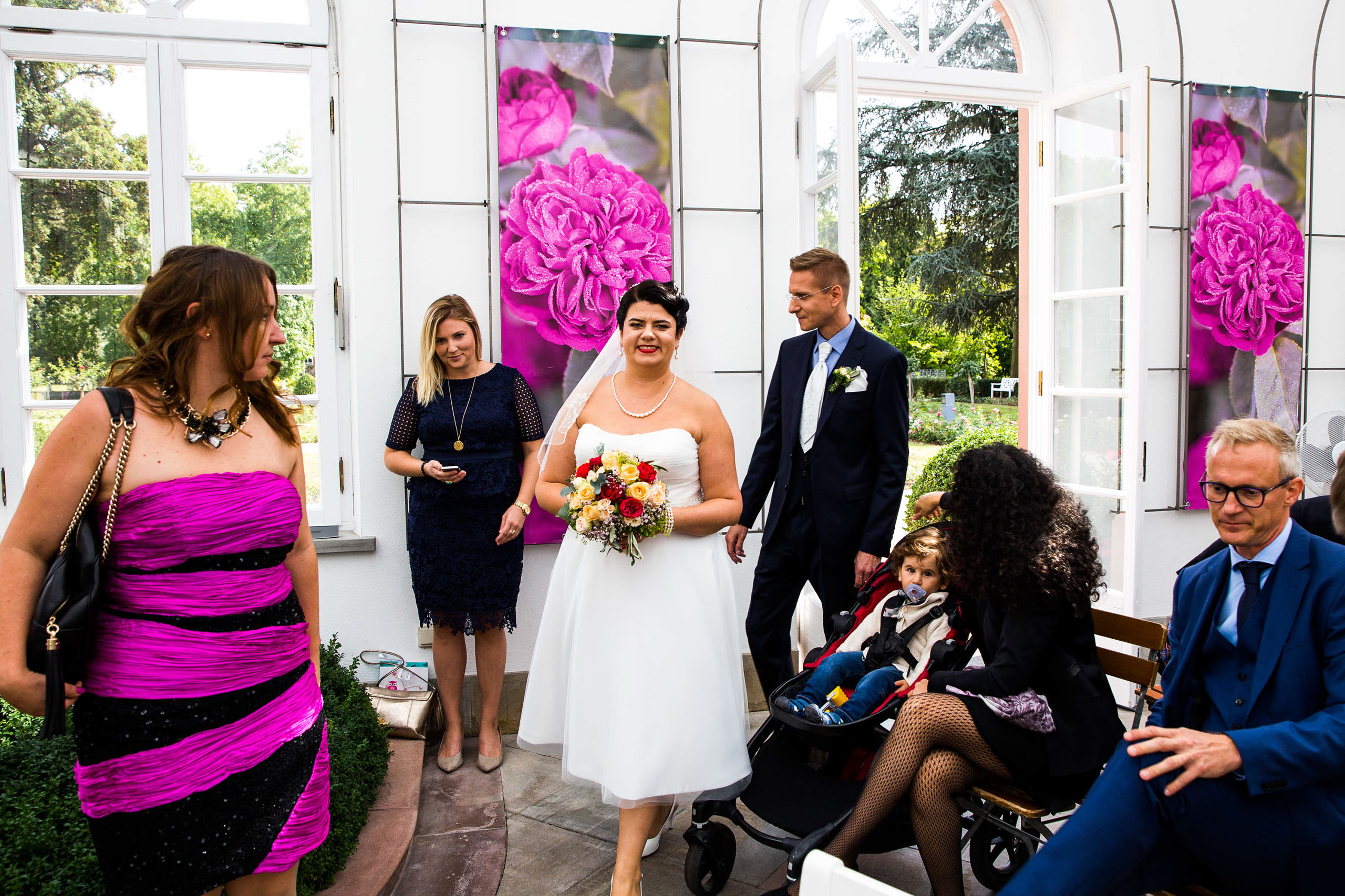 Standesamtliche Trauung im Palmengarten Frankfurt