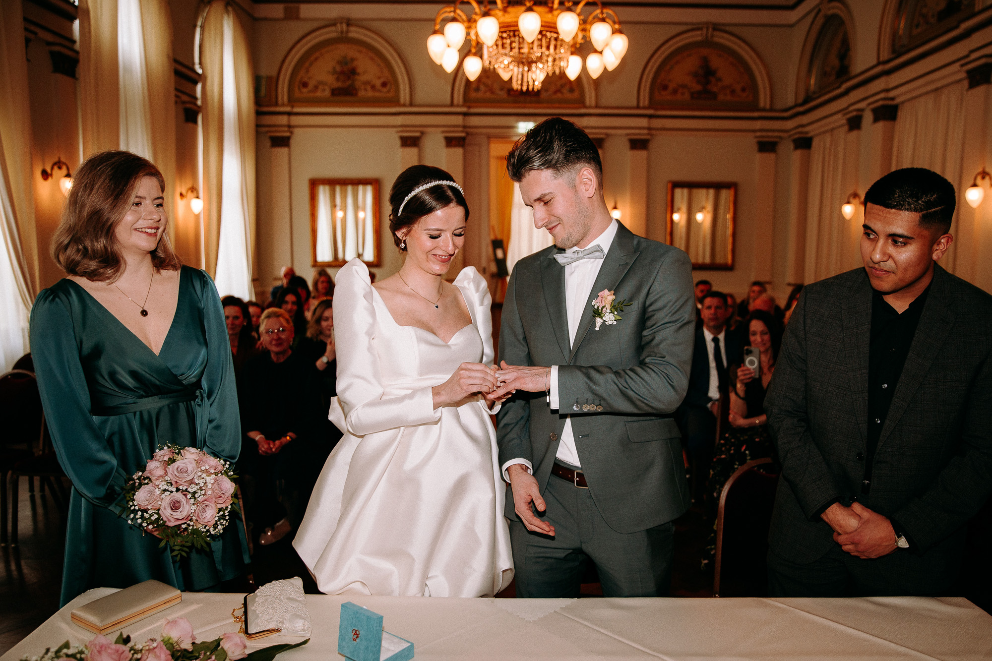 Standesamtliche Trauung im Standesamt Wiesbadener Casino-Gesellschaft