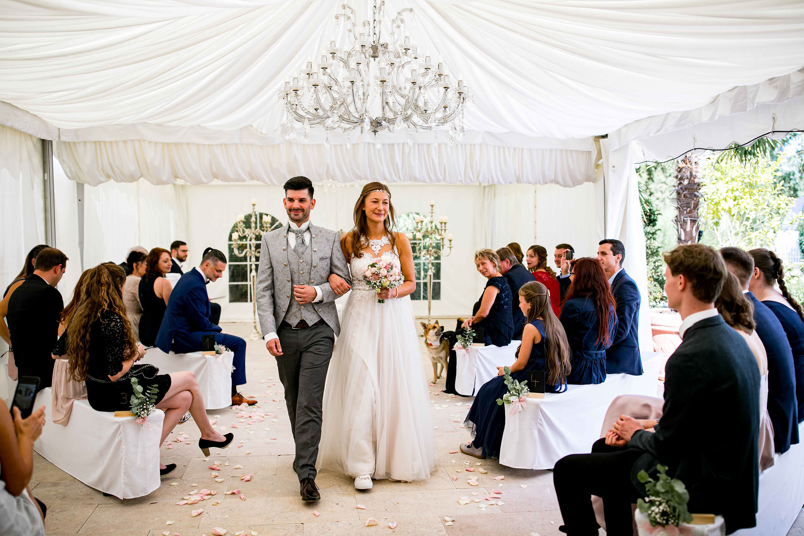 Standesamtliche Trauung im Chausseehaus in Wiesbaden