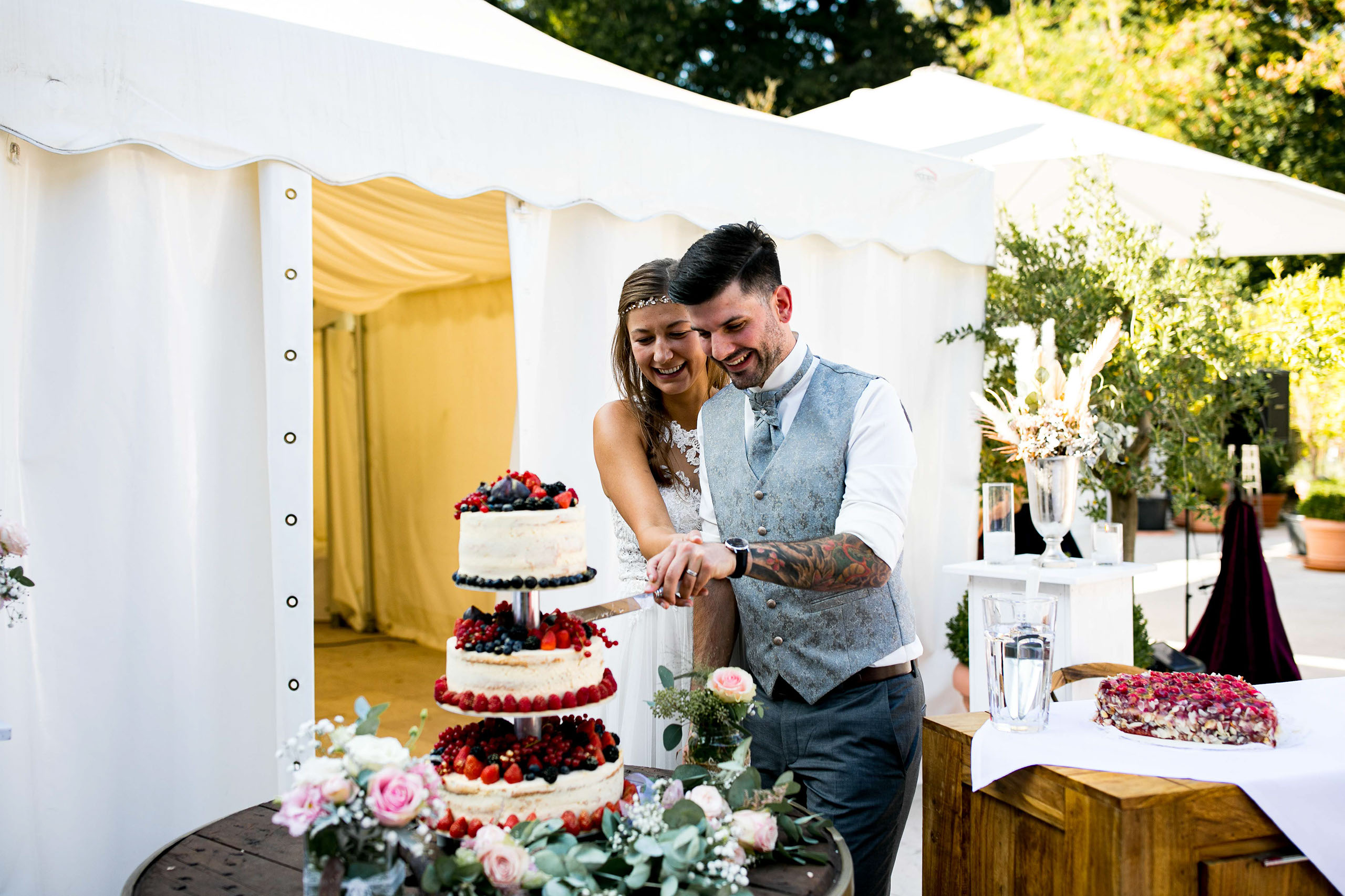 Standesamtliche Trauung im Chausseehaus in Wiesbaden