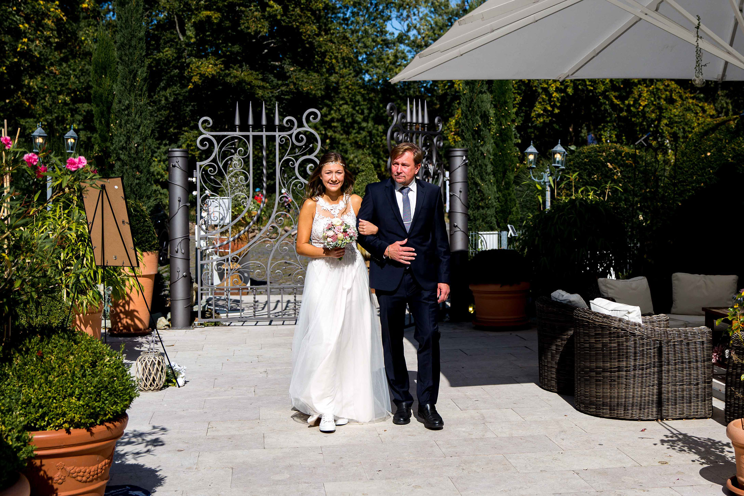 Standesamtliche Trauung im Chausseehaus in Wiesbaden